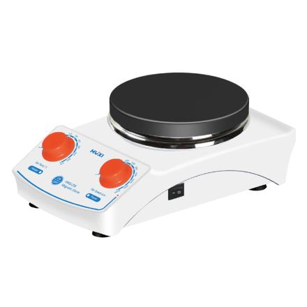 HUXI HMS-206 heating type Magnetic Stirrer aluminum die-casting ceramic coating 350 ℃ temperature control