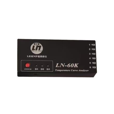 LeiEn LN-60K Furnace Temperature Profiler 6 channels 500 ℃ 60 minutes heat insulation