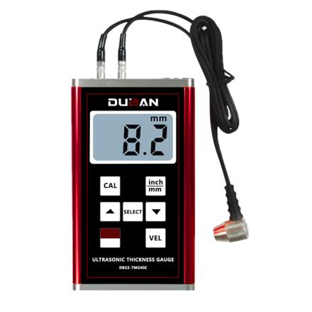 DUBAN DB22-TM240C 高精度超声波测厚仪 双向测量自动记忆材料代码