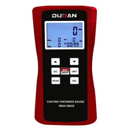 DUBAN DB22-CM222 Coating thickness Gauge F/NF Probe magnetic Induction eddy Current principle