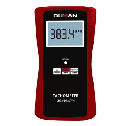 DUBAN DB22-DT237PC Intelligent Rotation speed Meter, Multifunctional Rotation speed Meter, Automatic memory Measured value