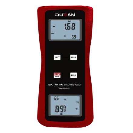DUBAN DBF25-204PB Pedal Force Hand Brake Force Tester, Peak Hold High Accuracy