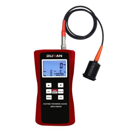 DUBAN DB22-CM222H Anticorrosive layer thickness Gauge, multi-frequency tube current method Portable measurement instrument