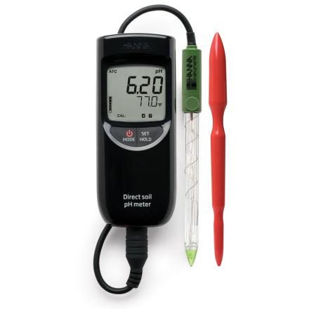 HANNA HI99121 Waterproof Portable pH Meter Soil acidity measurement instrument
