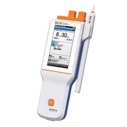 雷磁 JPBJ-609L 溶解氧测定仪 荧光法溶解氧电极4.3英寸触摸屏IP65防护