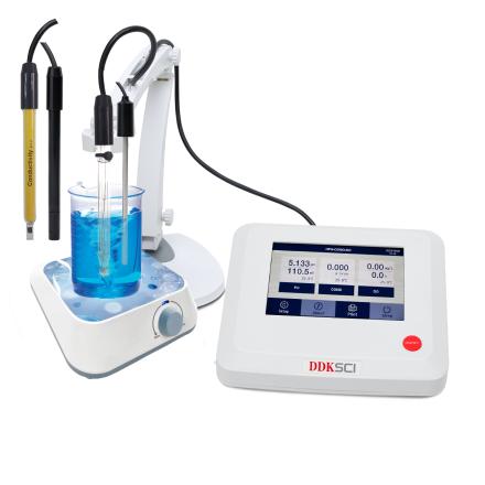 DDKSIC PCD100T Benchtop Multi-ParaMeter Analyzer Touchscreen pH conductivity dissolved oxygen three paraMeters simultaneous display