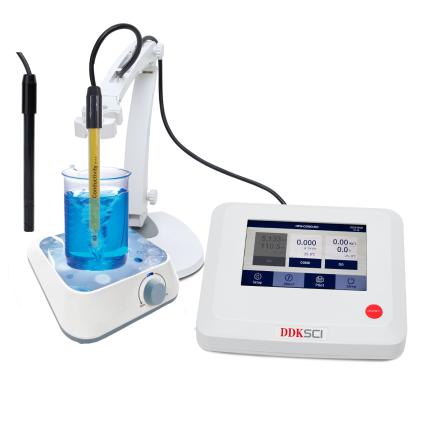 DDKSIC CD100T Benchtop conductivity dissolved oxygen Meter 7 inch Touchscreen conductivity TDS salinity DO measurement