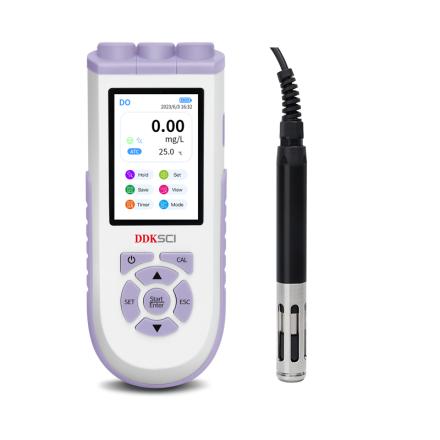DDKSIC DOPRO10 Portable dissolved oxygen Meter Optical inspection type Color screen fluorescence method dissolved oxygen measurement