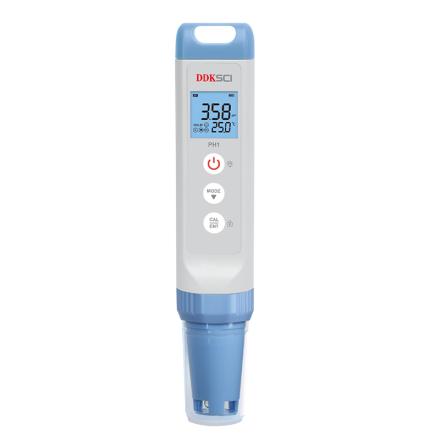 DDKSIC PH1 Pen pH Meter ORP ElectRode Optional, Multi-color Backlit Display IP67 Protection Rating
