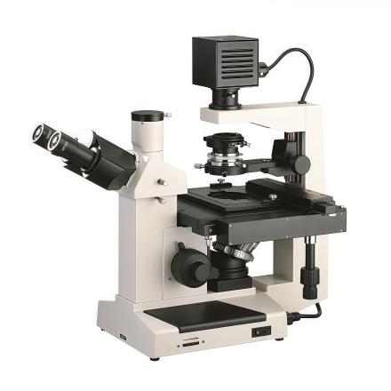 Varnishing BM-37XF Inverted Biological Microscope Long Working Distance Flat Field Color difference Objective Lens