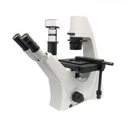 Varnishing BM-37XED Computer Inverted Biological Microscope Infinity Optical inspection system Long working distance