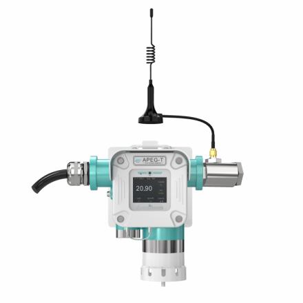 Empaer AATL-H2S (4G) stationary hydrogen sulfide Detector 4 kinds of gas temperature and humidity detection