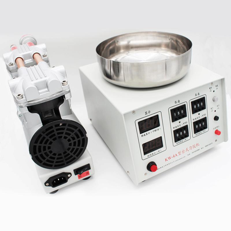 Application differences between spin coaters and flat plate coating machines are shown in Figure 1