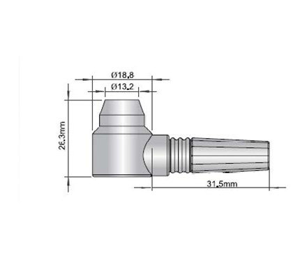 DGC D5301 Probe Thickness Gauge, Probe 5.0MHz
