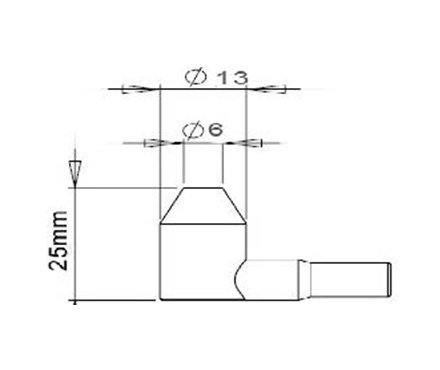 德光电子 D7004 探头测厚仪 薄壁小弧面测量10MHz高频