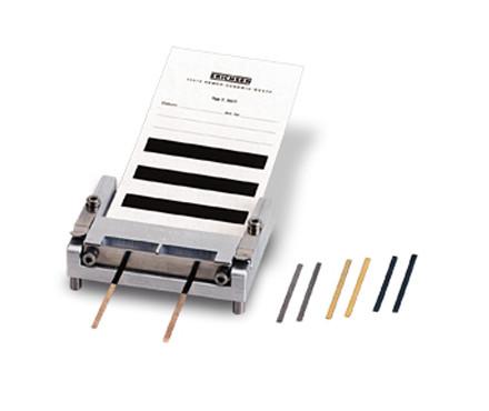仪力信erichsen238/II成膜器 三重涂膜器 可调刮刀间隙 便携式涂膜